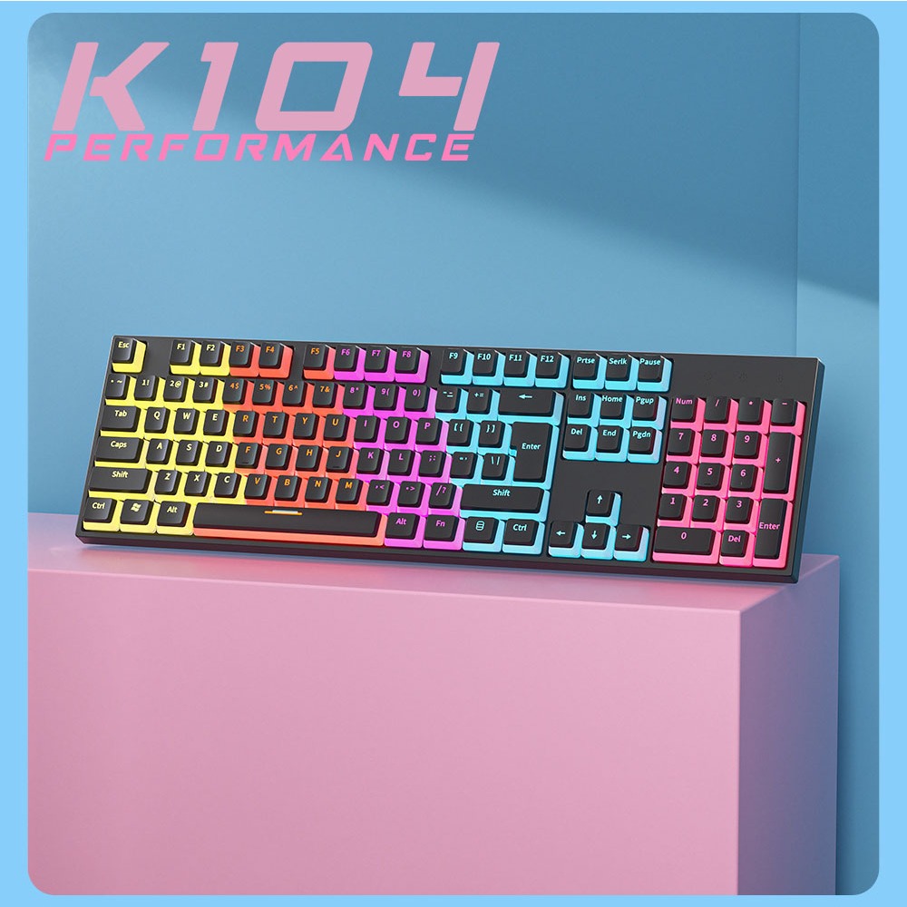 Phím cơ Rainbow Gear K104