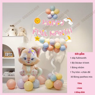 Sét trụ bóng fullmonth -đầy tháng đầy đủ như hình Korea Style