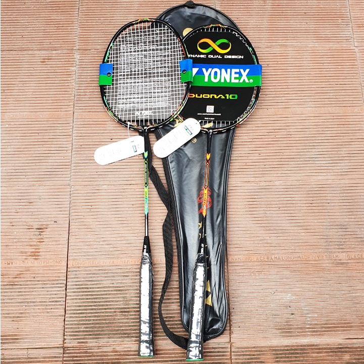 COMBO 2 VỢT CẦU LÔNG TẬP LUYỆN + 1 HỘP QUẢ CẦU LÔNG TVC