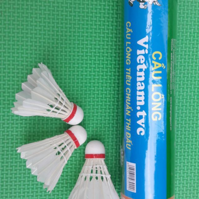 COMBO 2 VỢT CẦU LÔNG TẬP LUYỆN + 1 HỘP QUẢ CẦU LÔNG TVC