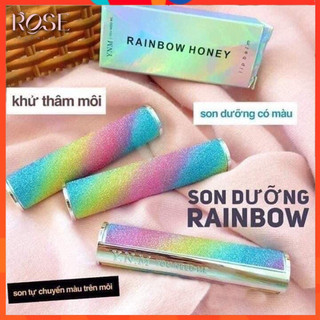 Son dưỡng đổi màu ynm rainbow honey lip balm
