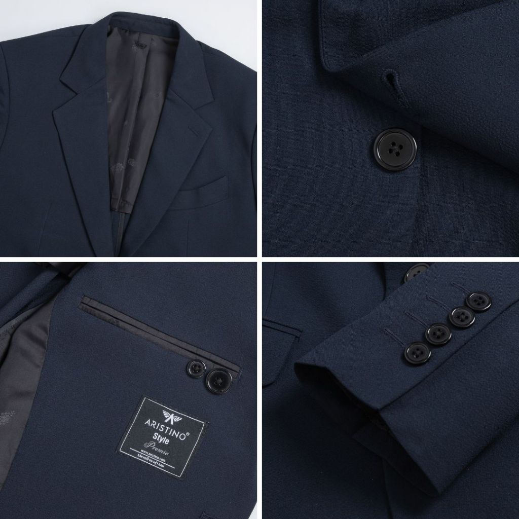 Áo blazer ARISTINO phom Premio phù hợp mọi dáng người, thiết kế lịch lãm, gam màu trẻ trung, lịch sự - ABZ00502