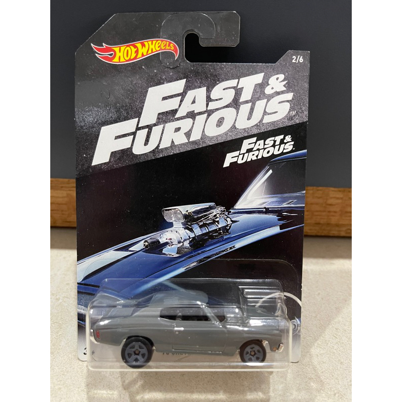 Xe mô hình đồ chơi Hotwheels cơ bản 1:64 - Fast & Furious - '70 Chevelle SS