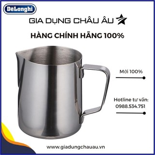 Ca đánh sữa chuyên nghiệp 350ml - Stainless Steel Milk Frothing Jug - Cốc đánh bọt sữa dành cho máy pha cà phê Delonghi