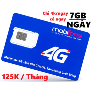 Sim mobi 4g saymee tặng gói bigme có 7gb/ngày 21gb/tháng phí đăng kí chỉ 125k/tháng