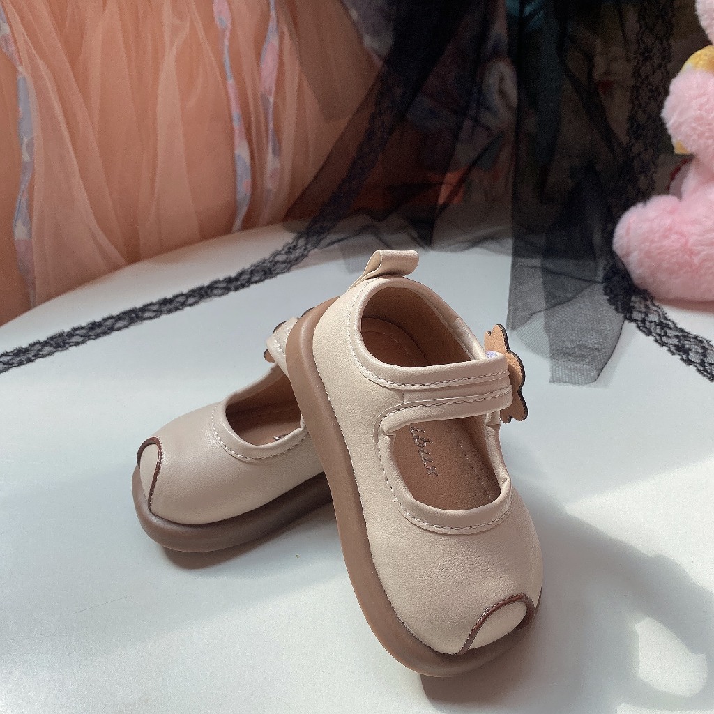 Giày Búp Bê Bé Gái Kiểu Dáng Vitage , Giày Bé Gái Phong Cách Tiểu Thư Hàn Quốc