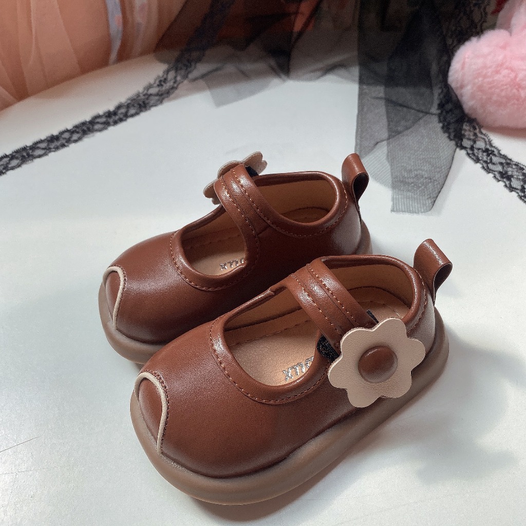 Giày Búp Bê Bé Gái Kiểu Dáng Vitage , Giày Bé Gái Phong Cách Tiểu Thư Hàn Quốc