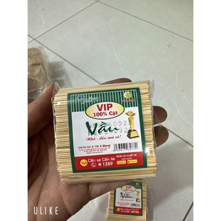 Tăm xỉa răng VIP dẻo chắc bó 80g
