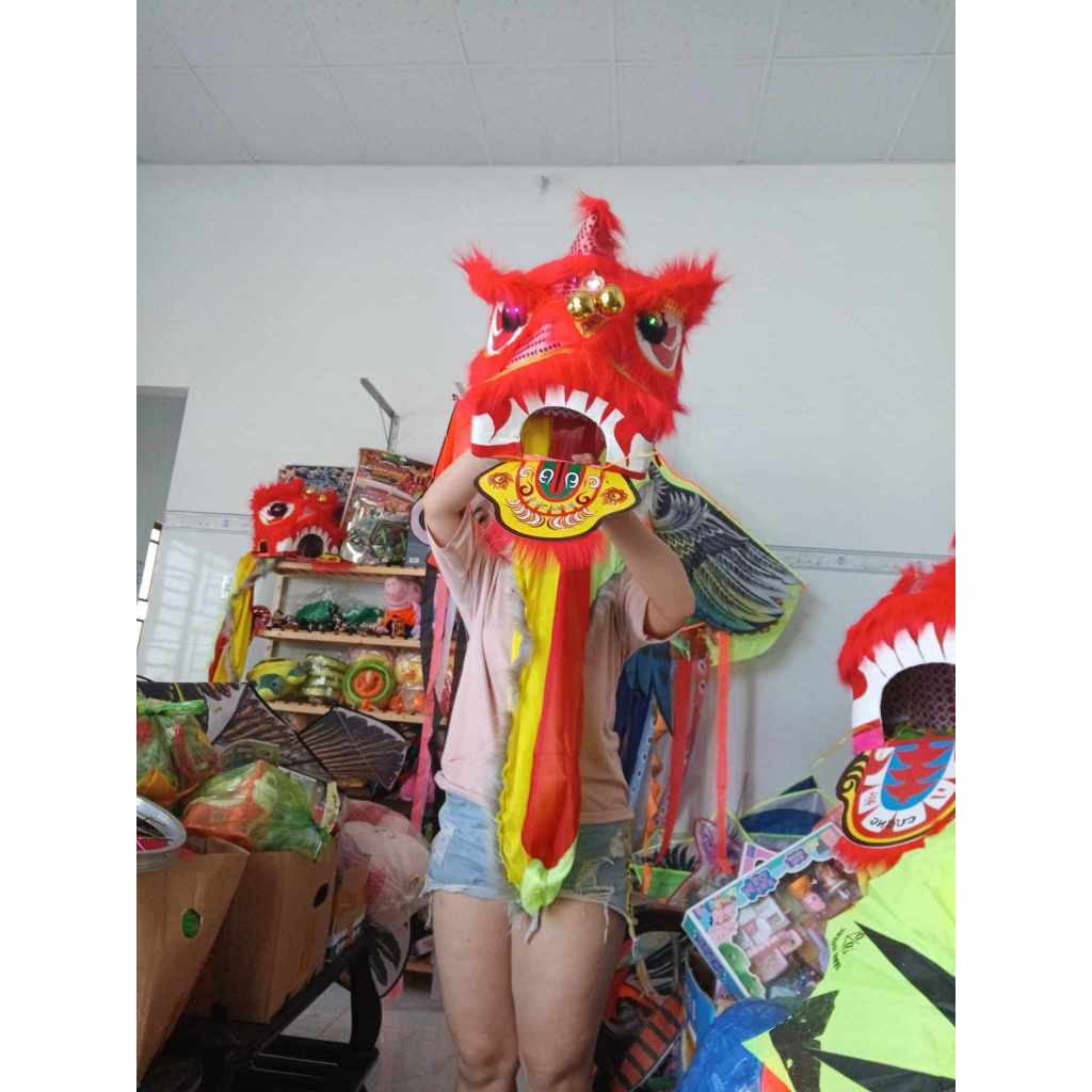 Đầu lân nhỏ cho bé