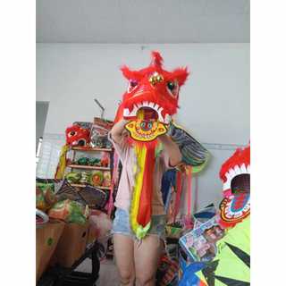 Đầu lân nhỏ cho bé