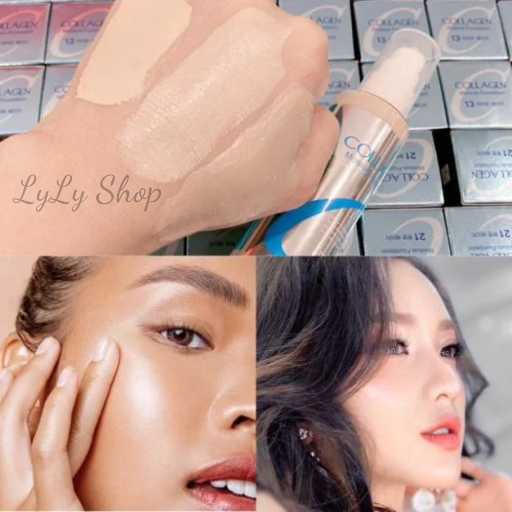 Kem Nền Enough Collagen Moisture Foundation, giúp làn da căng bóng ngăn ngừa ánh nắng lylyshop - 100ml