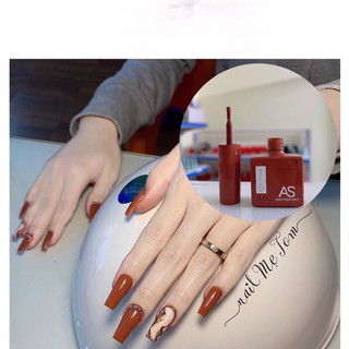 Sơn gel màu cam đất,sơn gel hàn quốc chai 15ml