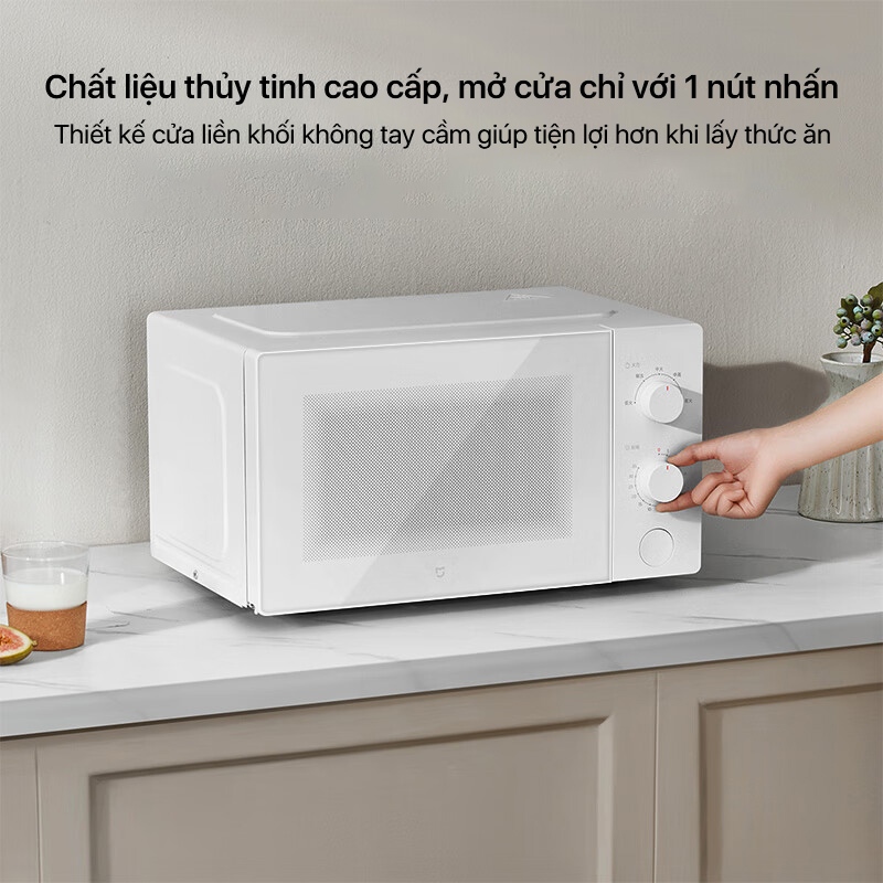 Lò Vi Sóng Thông Minh Xiaomi 20L 1150W công suất cao sang trọng điểu khiển qua app giá rẻ gia đình