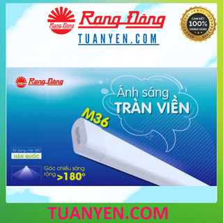 {Ship tỉnh} Bộ đèn led bán nguyệt tràn viền Rạng Đông M36 6T - 1M2 công suất 18W - 40W hàng chính hãng - Tuấn Yến