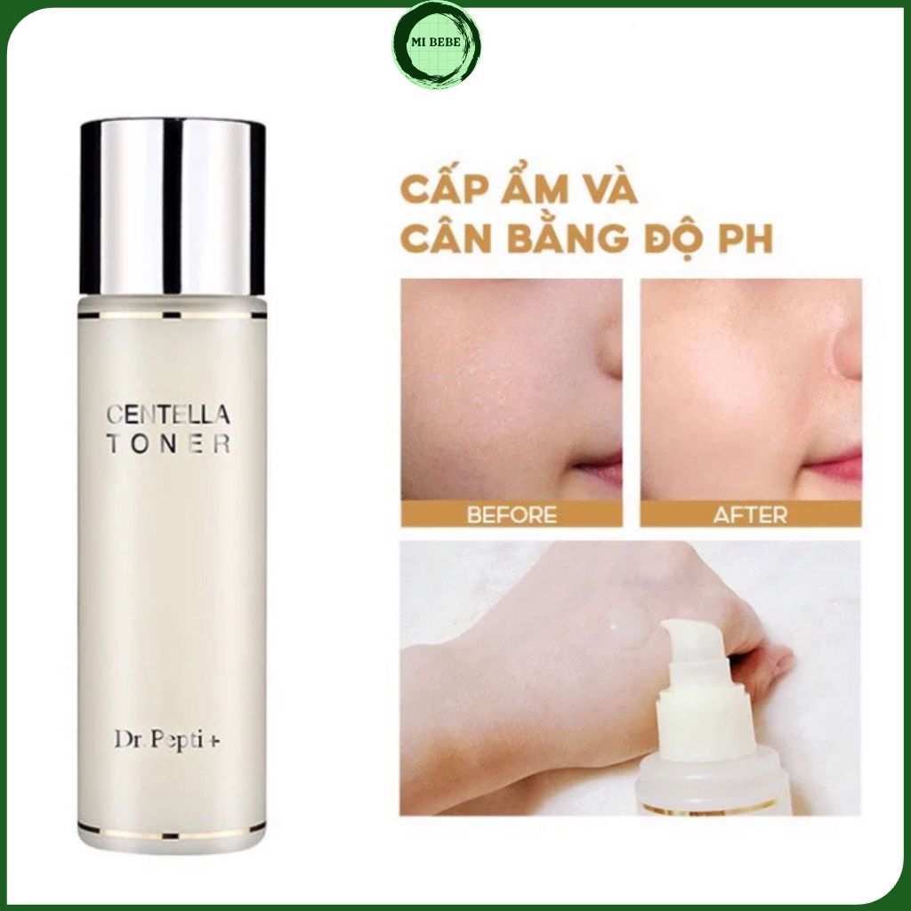 Nước Hoa Hồng Dưỡng Da Căng Bóng Dr.Pepti Centella Toner 180ml