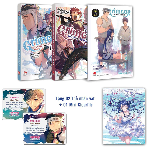 Sách - Boxset Grimgar - Ảo Ảnh Và Tro Tàn – Tập 14+ & 14++ [Tặng 02 Thẻ Nhân Vật + 01 Mini Clearfile] -Light Novels