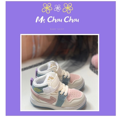 Giày thể thao cổ cao cho bé NKIE size từ 16 - 20
