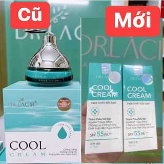 Kem Face Lạnh Cool Cream Dr Lacir - Kem chống nắng phổ rộng UV Protection Dr Lacir - Kem chống nắng đa tầng Dr Lacir