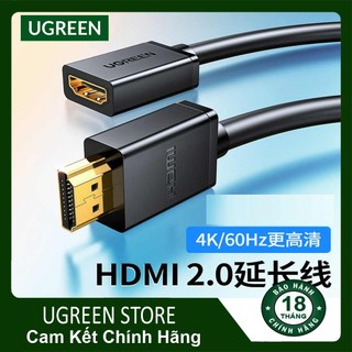 Cáp nối dài hdmi ugreen hd107 phân giải 4k dài 0.5m - 3m - hàng chính hãng