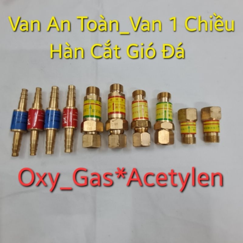 Van 1 chiều_Van an toàn_Van chống cháy ngược