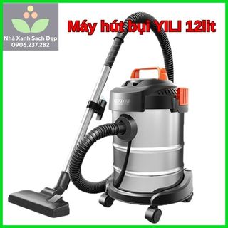 Máy hút bụi thùng inox yili ylw6263a-12l - máy hút bụi công nghiệp