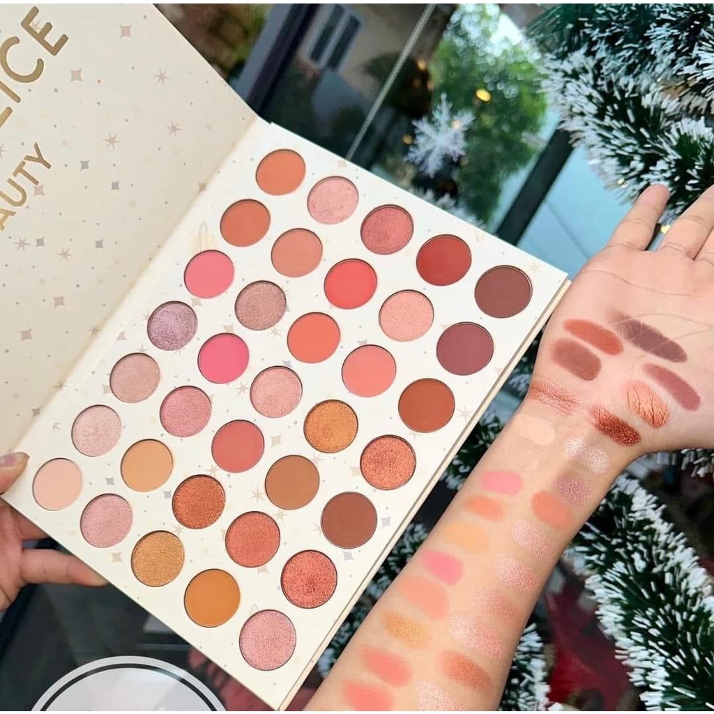 Bảng mắt Moon Slice Beauty 35 ô Over The Moon đẹp mê bám phấn chính hãng JINJI