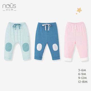 Quần dài Nous cho bé trai, bé gái cap cấp nhiều màu sắc từ 3-6 tháng đến 12-18 tháng tuồi
