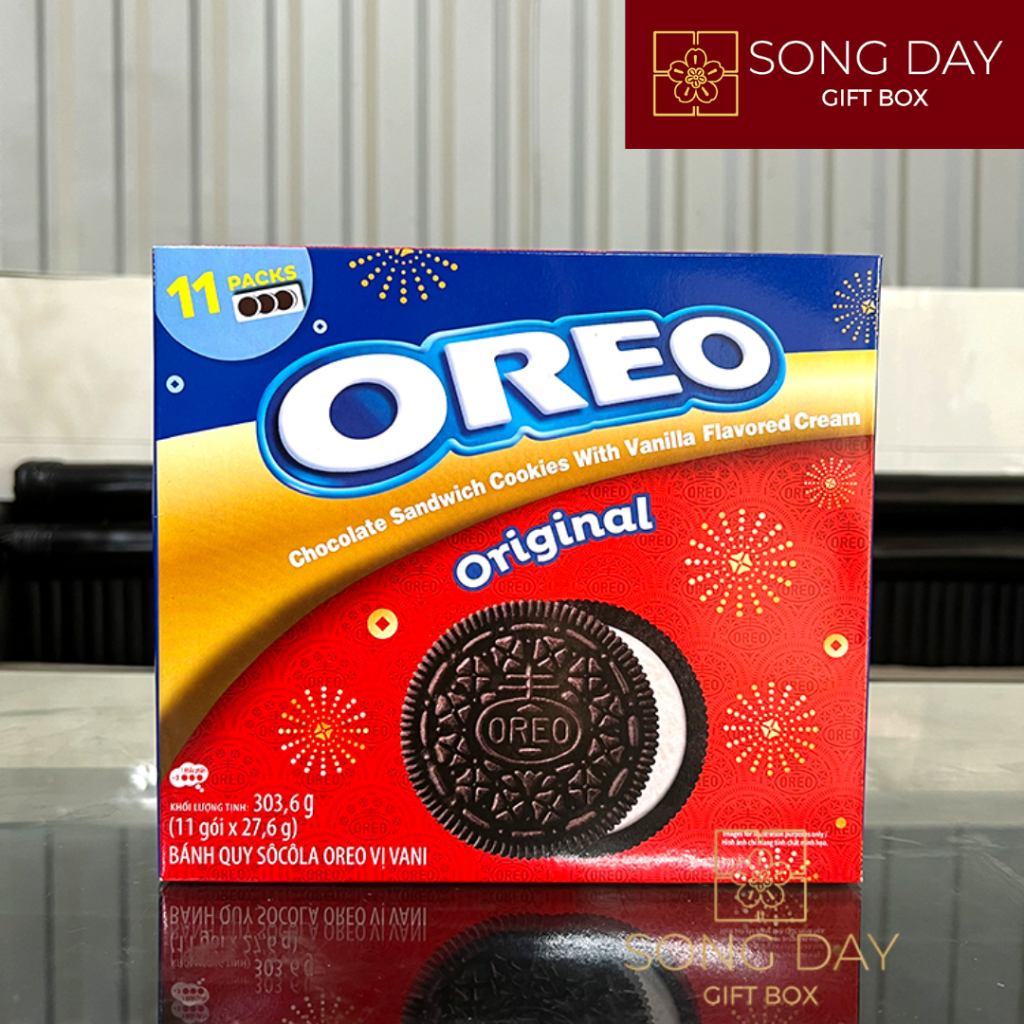 Bánh Quy Oreo Socola Vị Vani - Hộp Giấy