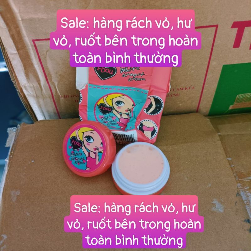 Kem giảm thâm nách dưỡng trắng da idoll thái lan chính hãng
