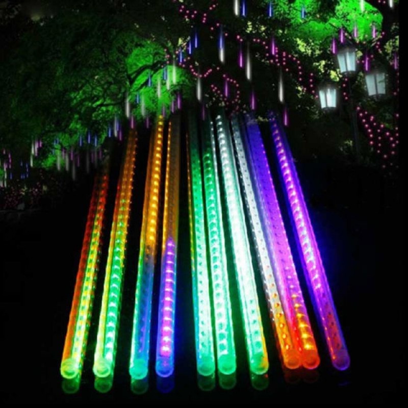 Đèn led trang trí, đèn sao băng nhiều màu trang trí ban công, cây cối,... siêu bền, siêu đẹp