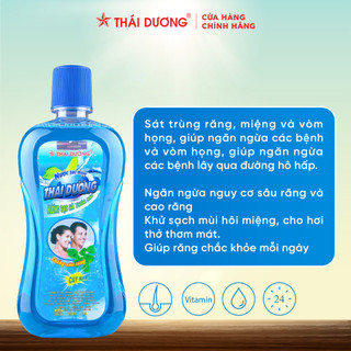 Nước súc miệng Thái Dương | Chai 500ml