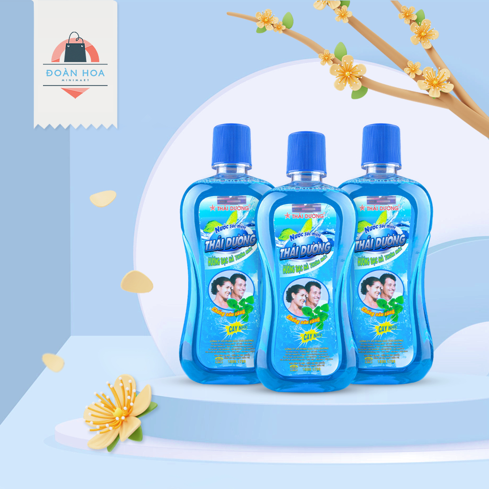 Nước súc miệng Thái Dương | Chai 500ml