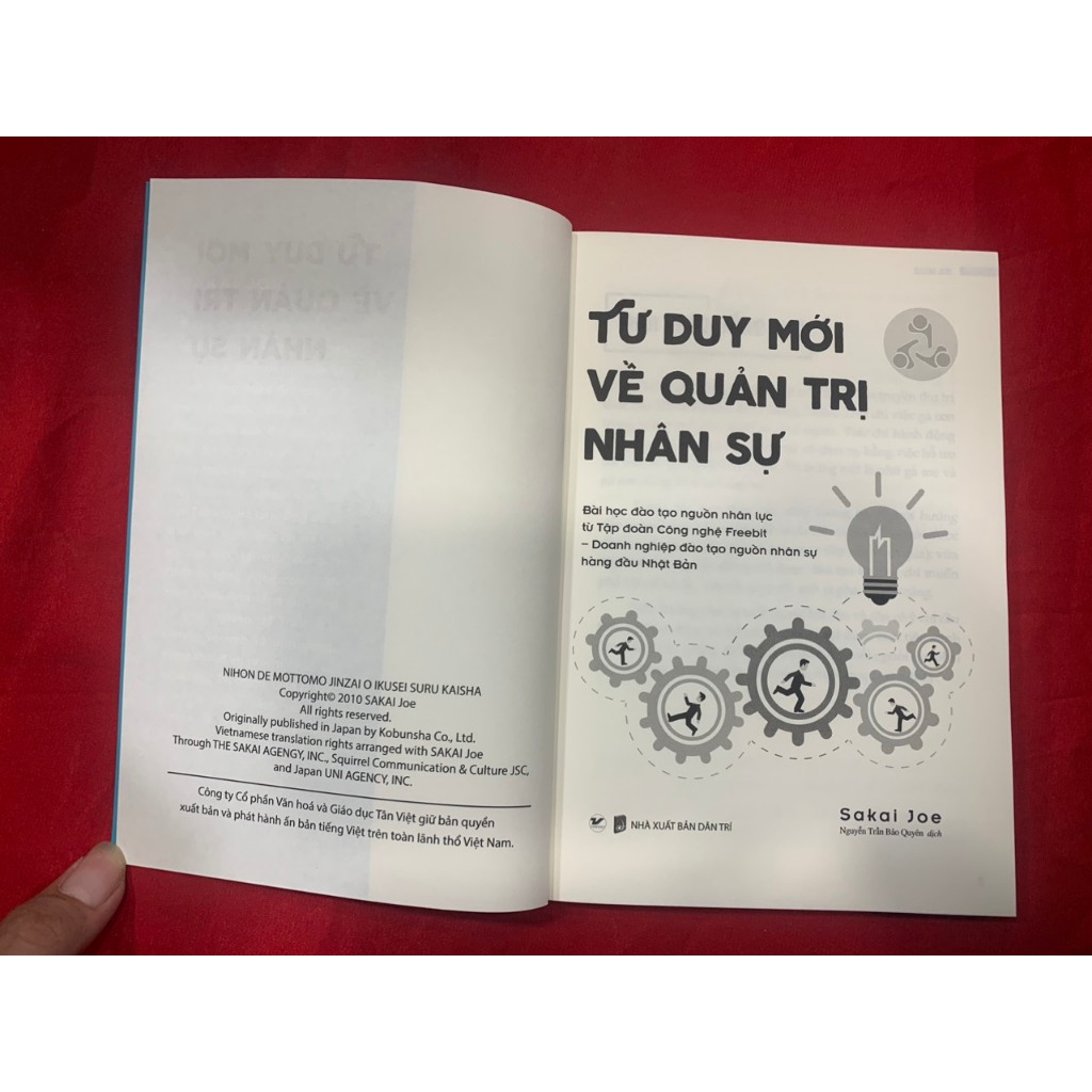 Sách - Tư Duy Mới Về Quản Trị Nhân Sự - Tân Việt