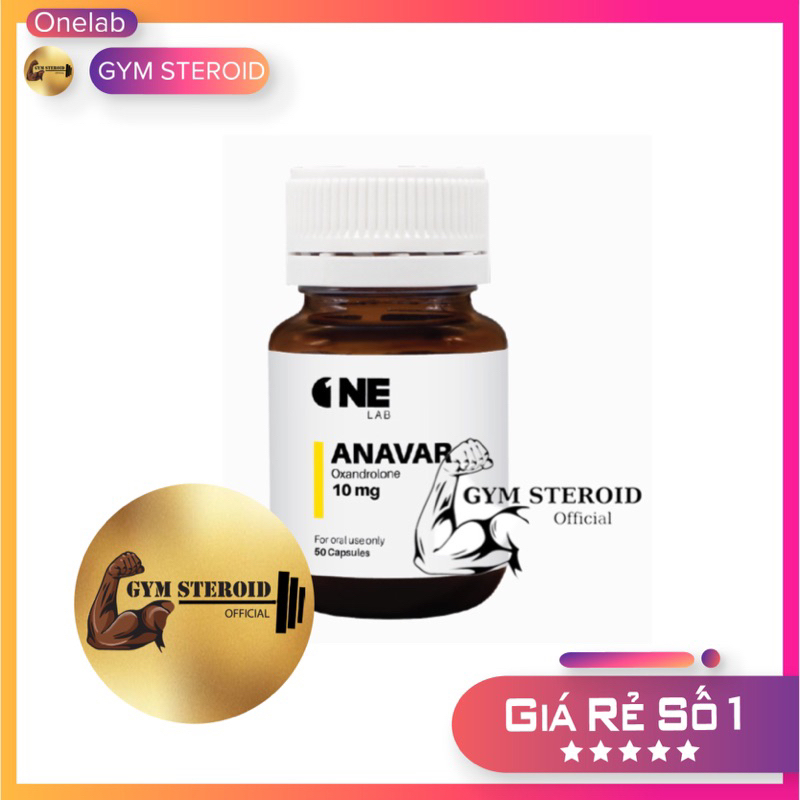 Anavar 10mg Lọ 50 viên - HÃNG ONELAB