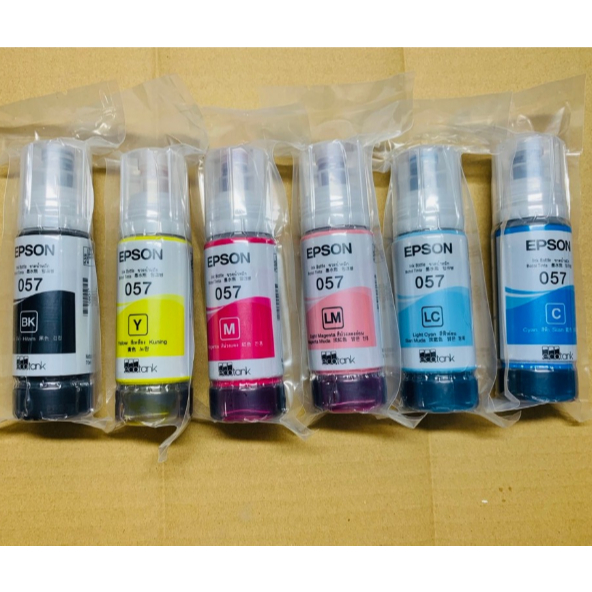 Mực Epson 057 Cho Máy in Phun Màu EcoTank L8050/ L18050 hàng nhập khẩu chất lượng