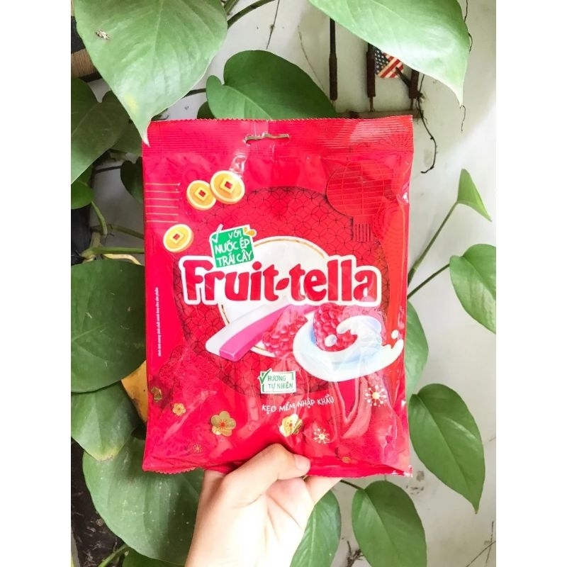 Kẹo Mềm Nhập Khẩu Fruit - tella Hương Mâm Xôi  Sữa Chua