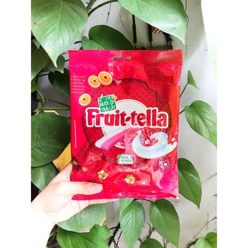 Kẹo Mềm Nhập Khẩu Fruit - tella Hương Mâm Xôi  Sữa Chua