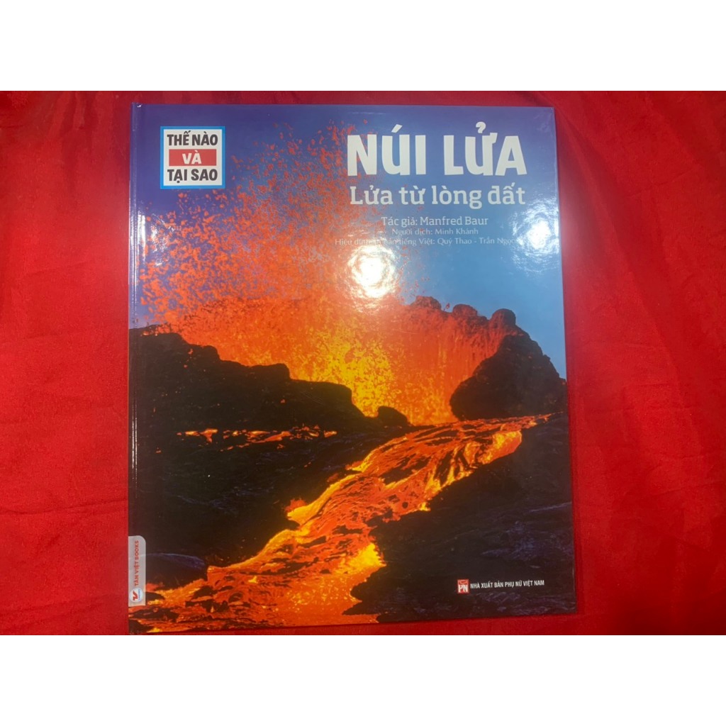 Sách Khám Phá - Thế Nào Và Tại Sao - Núi Lửa - Lửa Từ Lòng Đất - Tân Việt