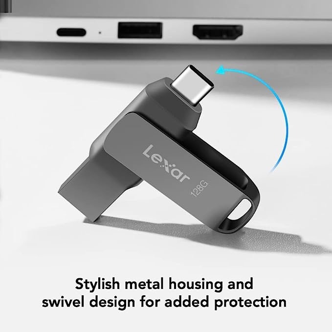 USB OTG Lexar 32GB / 64GB / 128GB JumpDrive Dual Drive D400