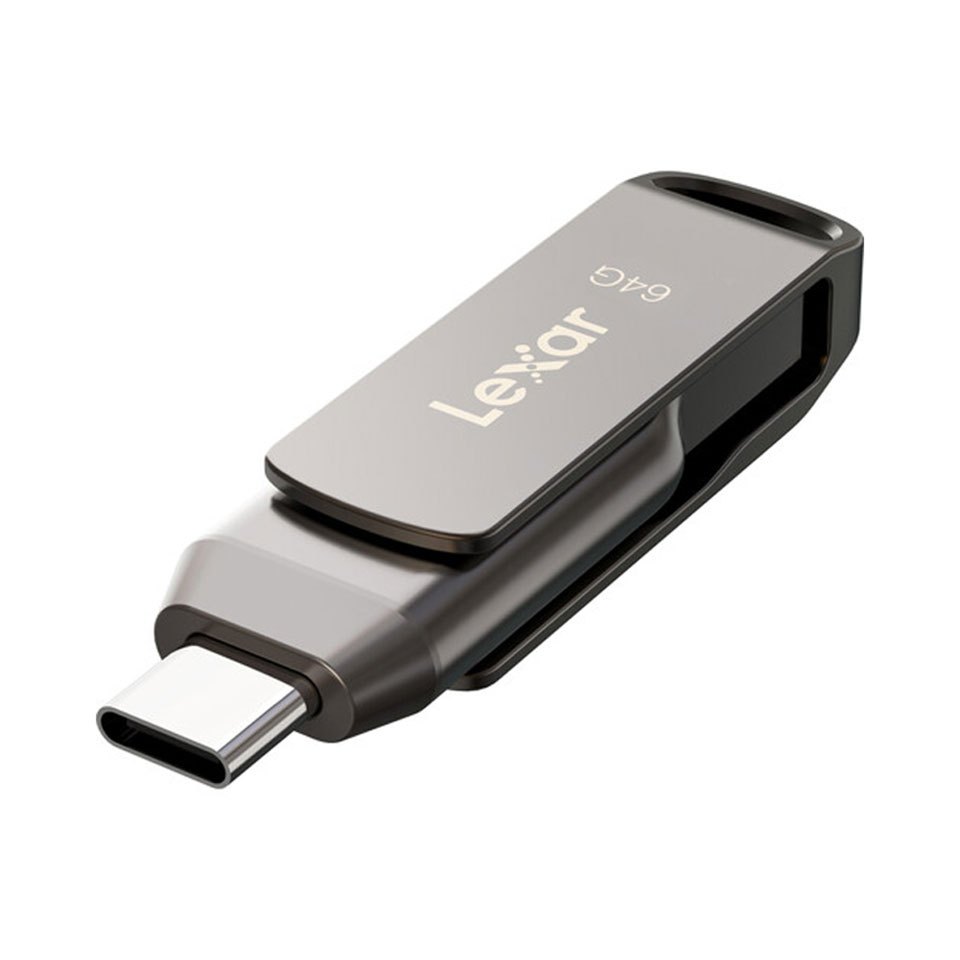 USB OTG Lexar 32GB / 64GB / 128GB JumpDrive Dual Drive D400
