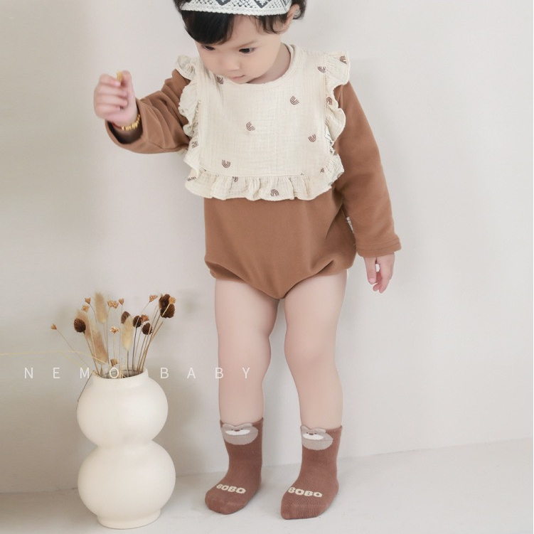 SET 3 Tất vớ cho bé trai bé gái, Tất cao cổ cho bé chống trơn nhiều hình đáng yêu NEMO BABY thoáng khí êm chân 3TDV