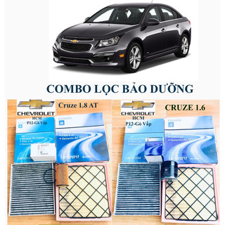 Cherolet cruze - lacetti cdx - bộ 3 lọc bảo dưỡng