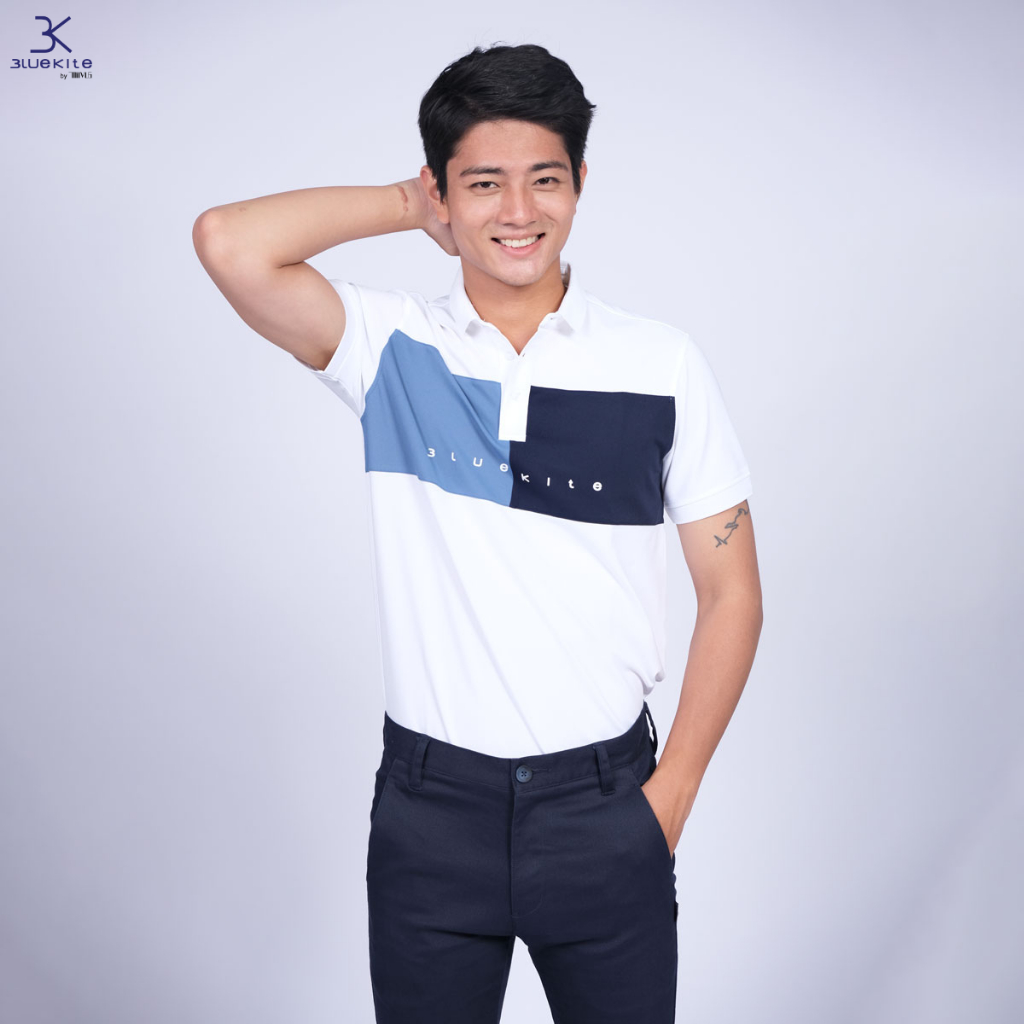 Áo Polo Nam Bluekite 091 - Tinh Tế, Vải Cá Sấu cao cấp, Nhiều màu, Không xù lông, Co giãn tốt, Form chuẩn đẹp