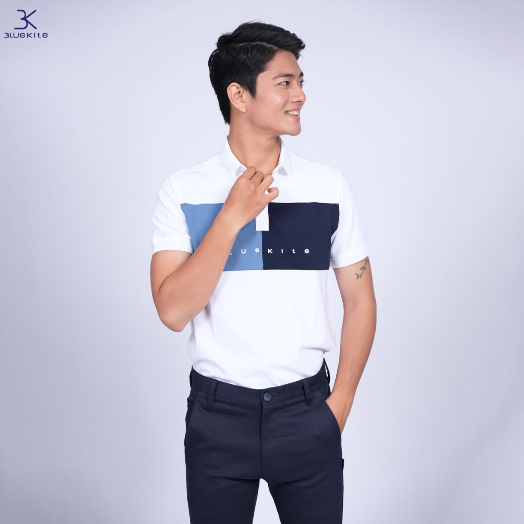 Áo Polo Nam Bluekite 091 - Tinh Tế, Vải Cá Sấu cao cấp, Nhiều màu, Không xù lông, Co giãn tốt, Form chuẩn đẹp