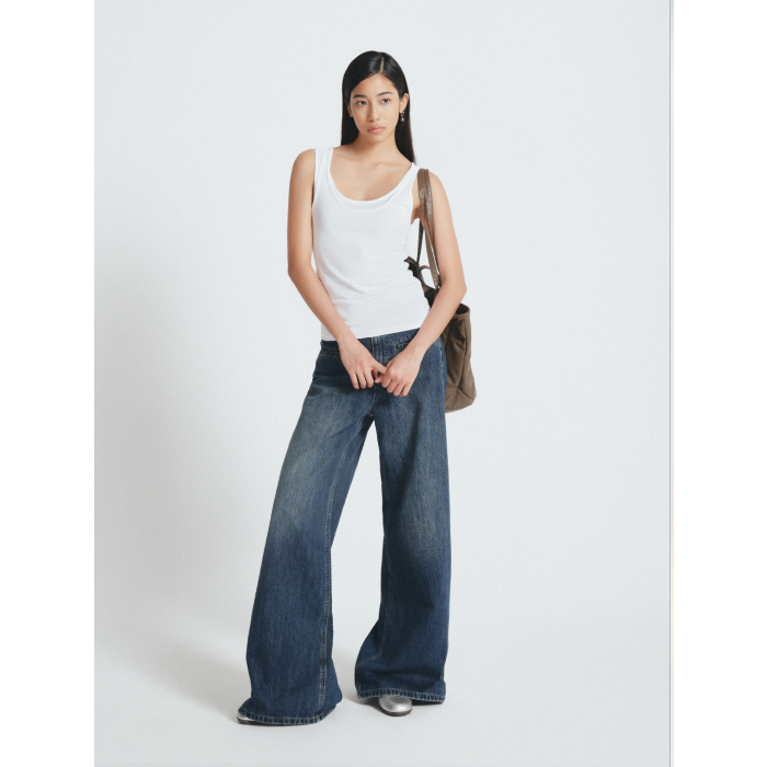 Quần jean ống rộng Aspirin Wide Leg Jeans