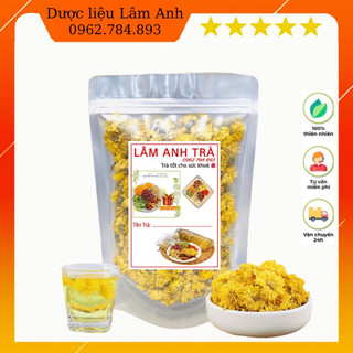 100gr trà hoa cúc vàng sấy khô nguyên bông tự nhiên