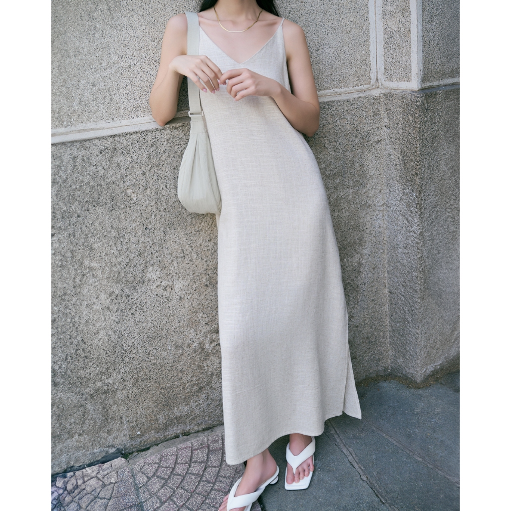 Nosbyn - Đầm Maxi Linen - N310-D001