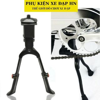 Chân chống giữa lắp gầm chữ A cho xe đạp thể thao hợp kim nhôm điều chỉnh cao thấp