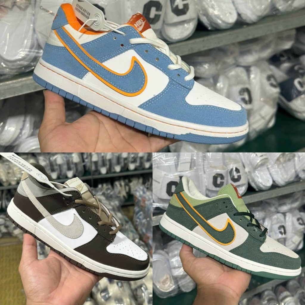 Giày Thể Thao AF1 SB Nâu, xanh lá, xanh dương các màu Cao Cấp