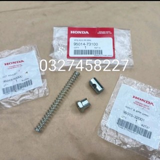 Bộ ốc chặn pass phanh xe dream , wave zin honda thái